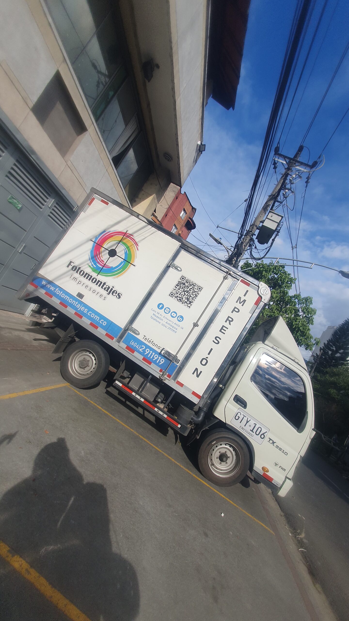 Fotomontajes Litografia Camion